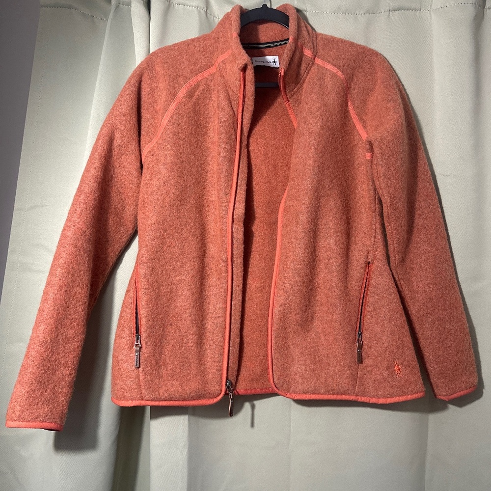 Zip up fleece sweater